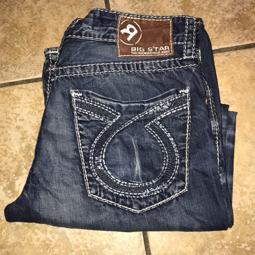 Big Star Voyager Loose Jeans Size 34